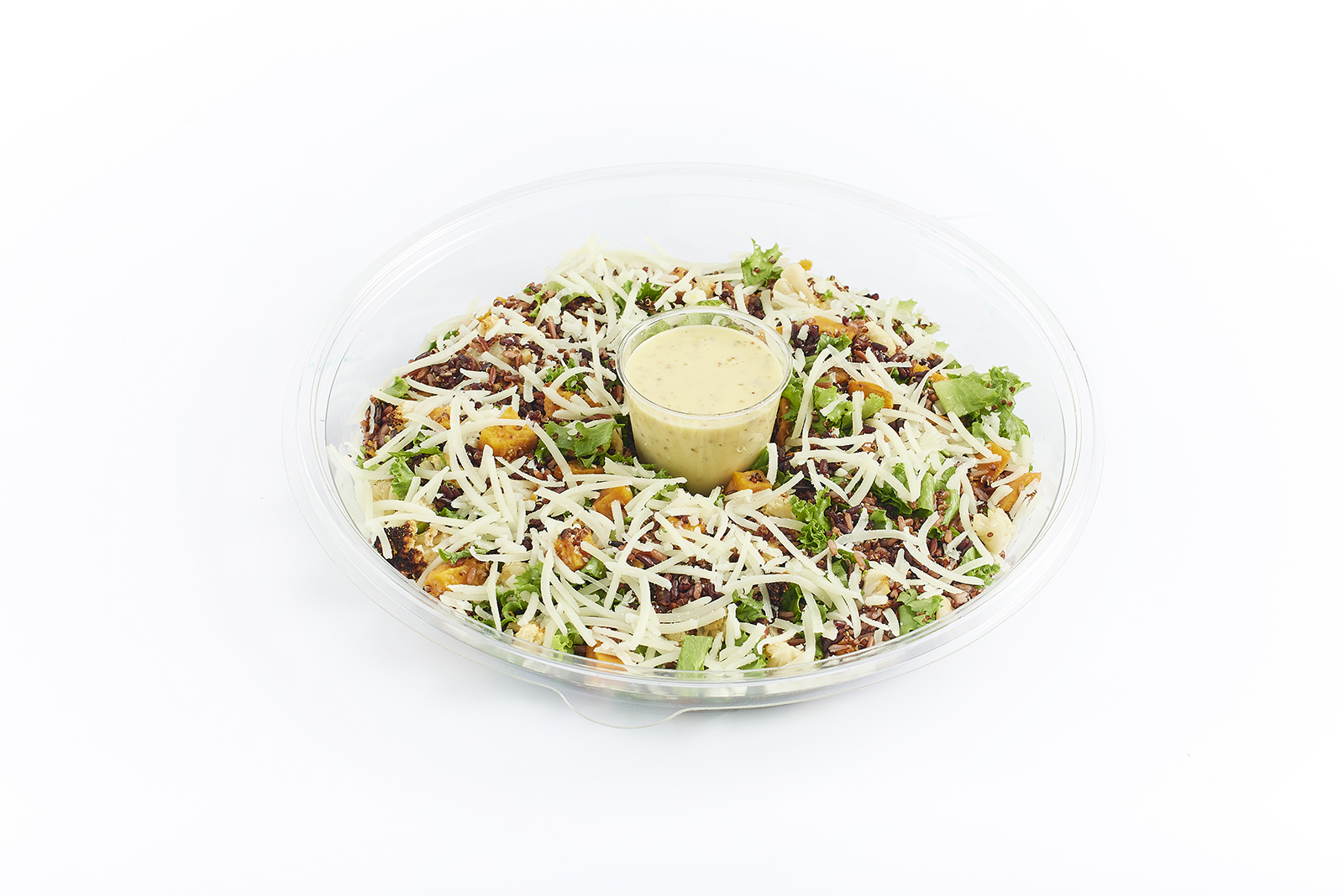 סלט קינואה בטטה וכרובית