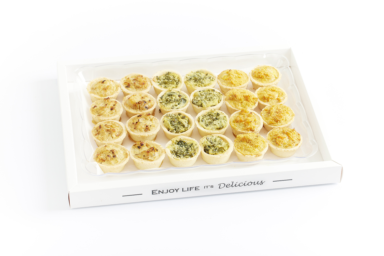 מגש מיני קיש מיקס