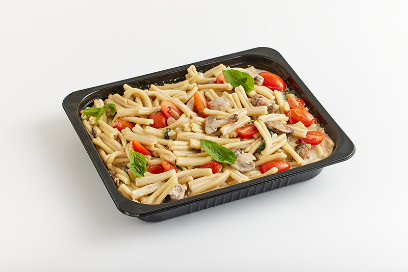 פסטה שמנת , מנגולד ופטריות  2 ק