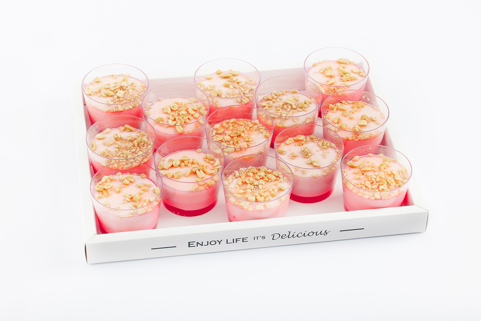 מעדן מלבי בתוספת סירופ ורדים