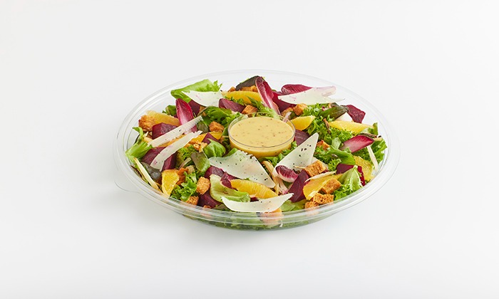 סלט ירוק הדרים וסלקים